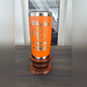 Orange Fallout Nuka Cola tumbler